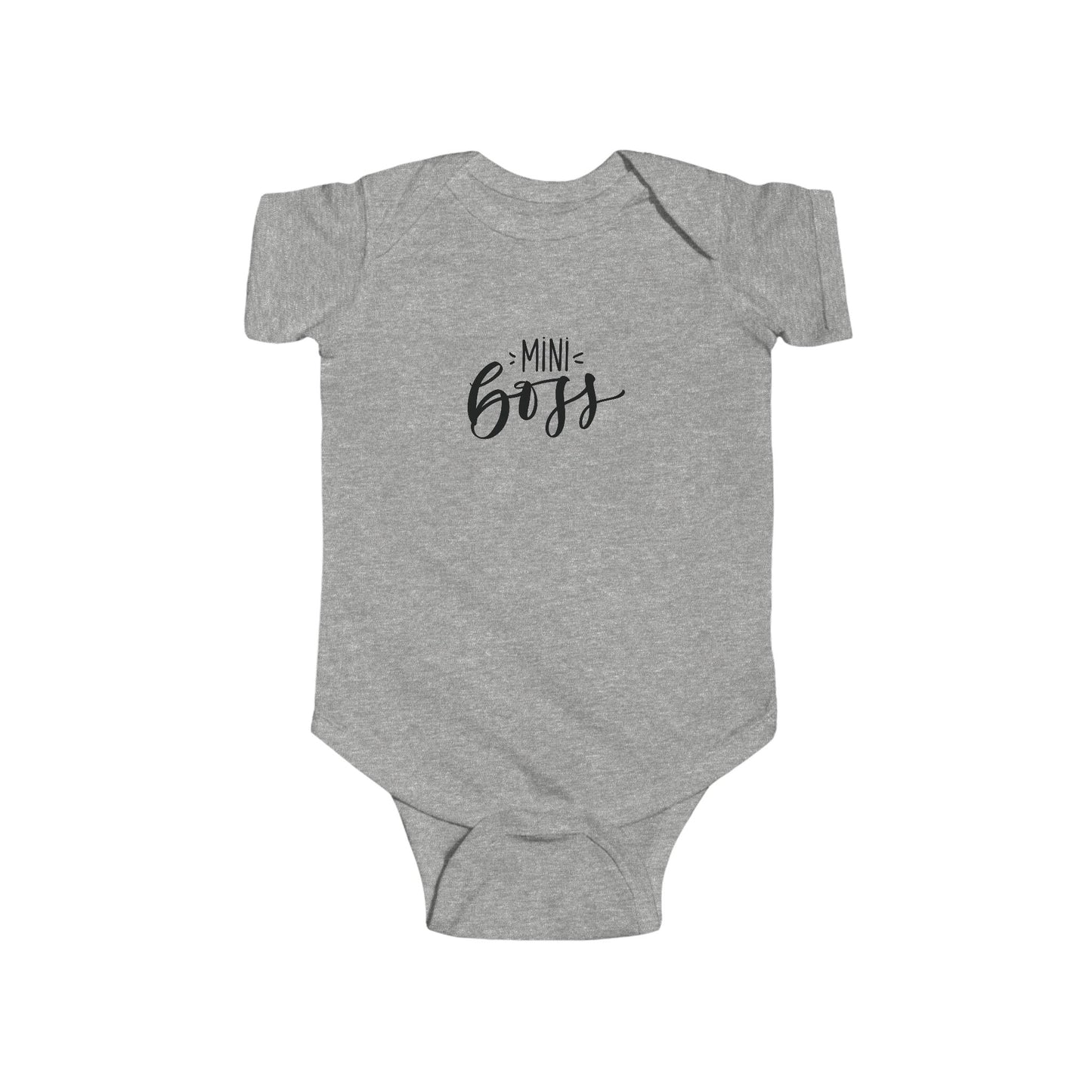 Mini Boss Infant Bodysuit - Cute Baby Outfit for Newborns and Toddlers