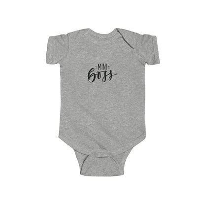 Mini Boss Infant Bodysuit - Cute Baby Outfit for Newborns and Toddlers