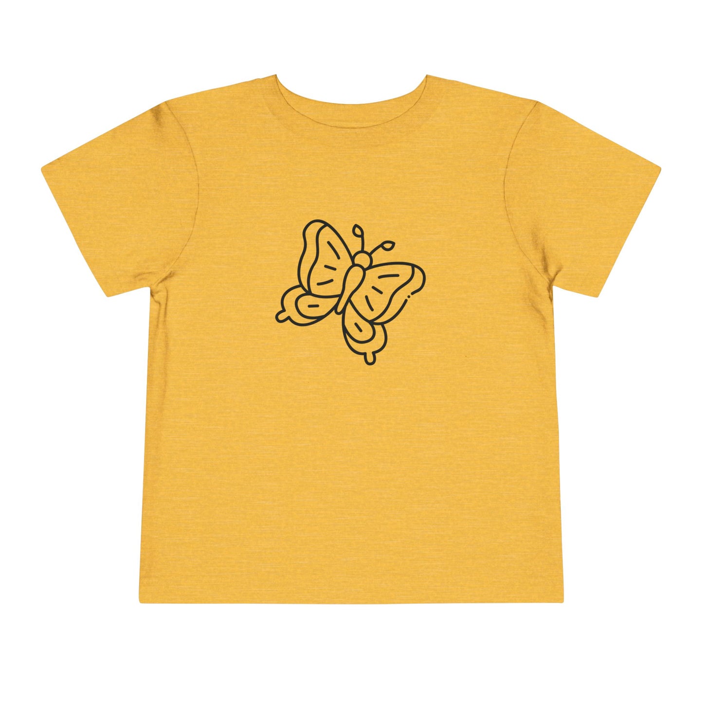 Butterfly Toddler Tee - Cute Kids Short Sleeve Shirt for Playtime and Gifts