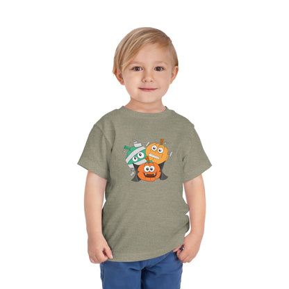 Funny Halloween Toddler Tee, Cute Kids T-Shirt for Halloween, Pumpkin Shirt, Spooky Kids Apparel, Toddler Costume Top