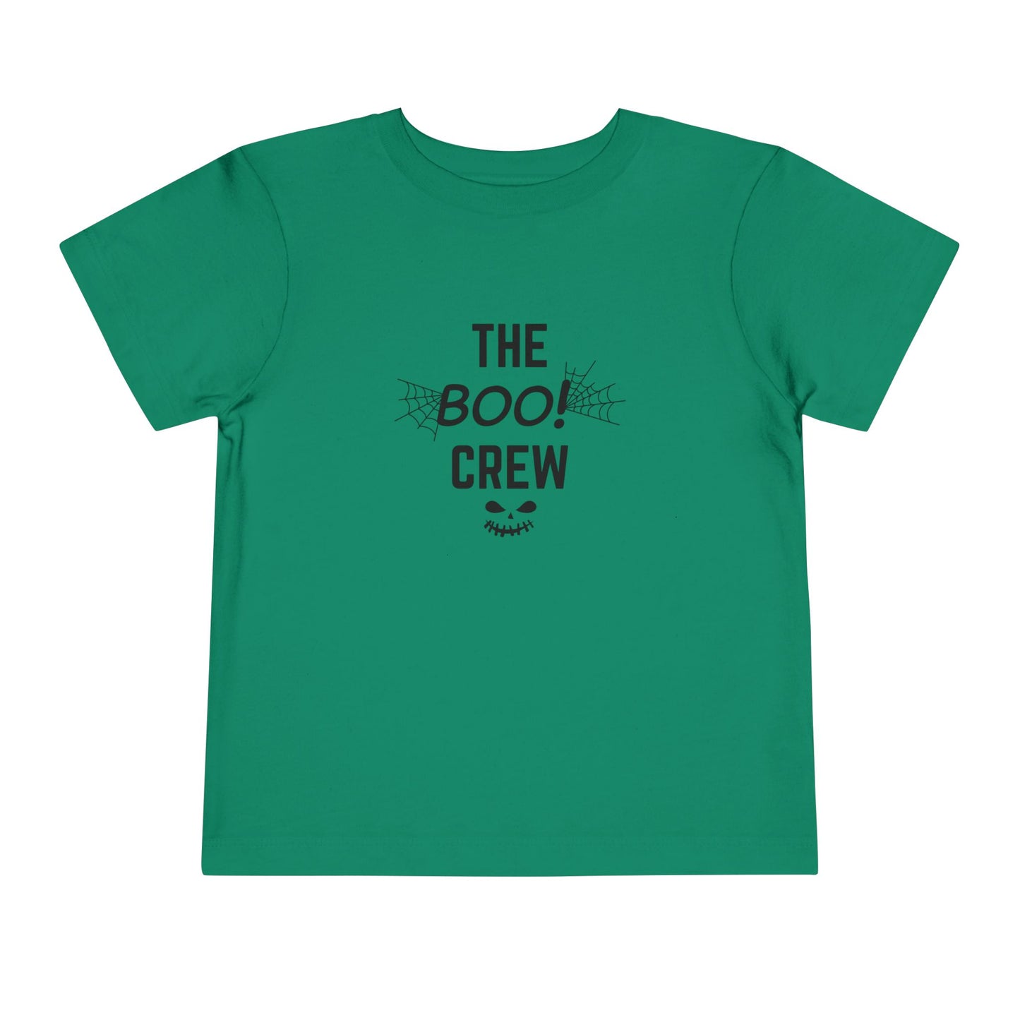 Toddler Halloween Tee, Cute Boo Crew T-Shirt for Kids, Spooky Halloween Outfit, Halloween Party Apparel, Kids Short Sleeve Shirt