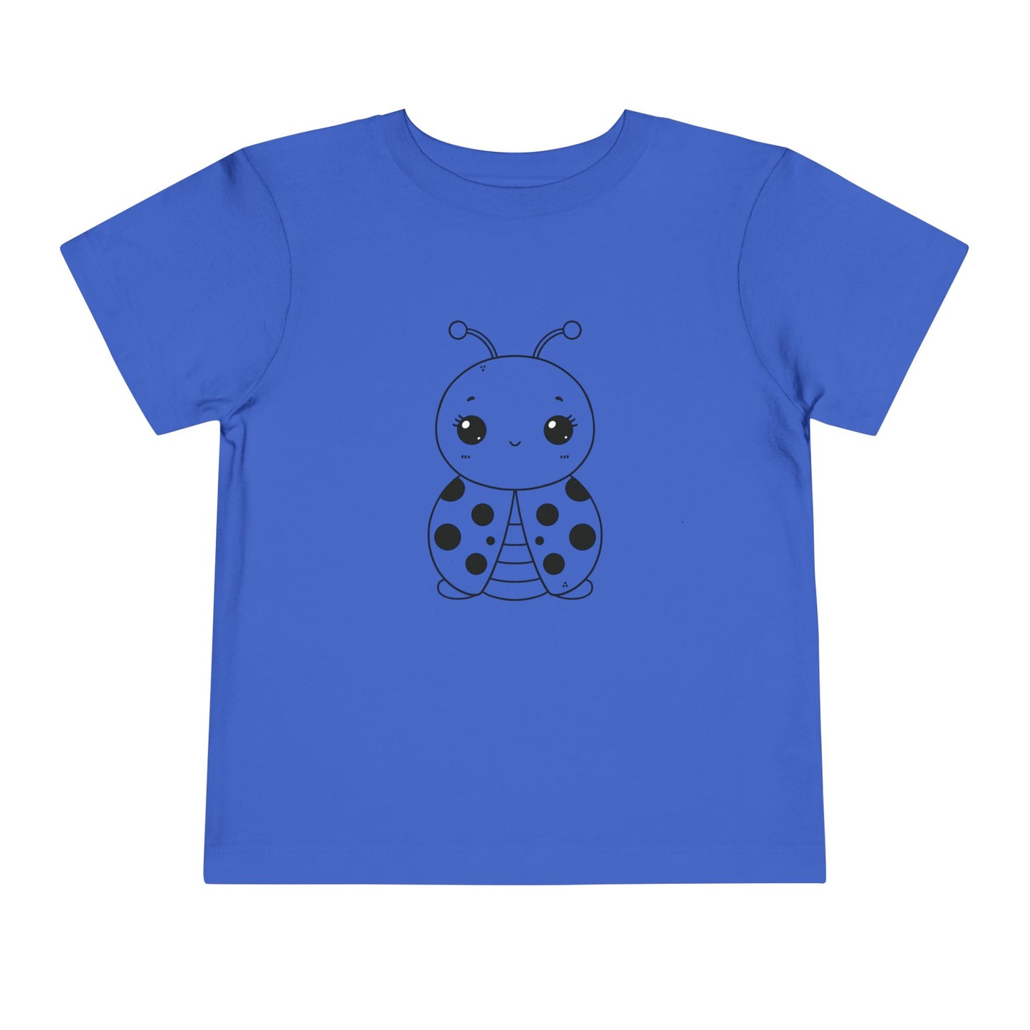 Cute Ladybug Toddler Tee - Fun and Playful Short Sleeve Shirt for Kids
