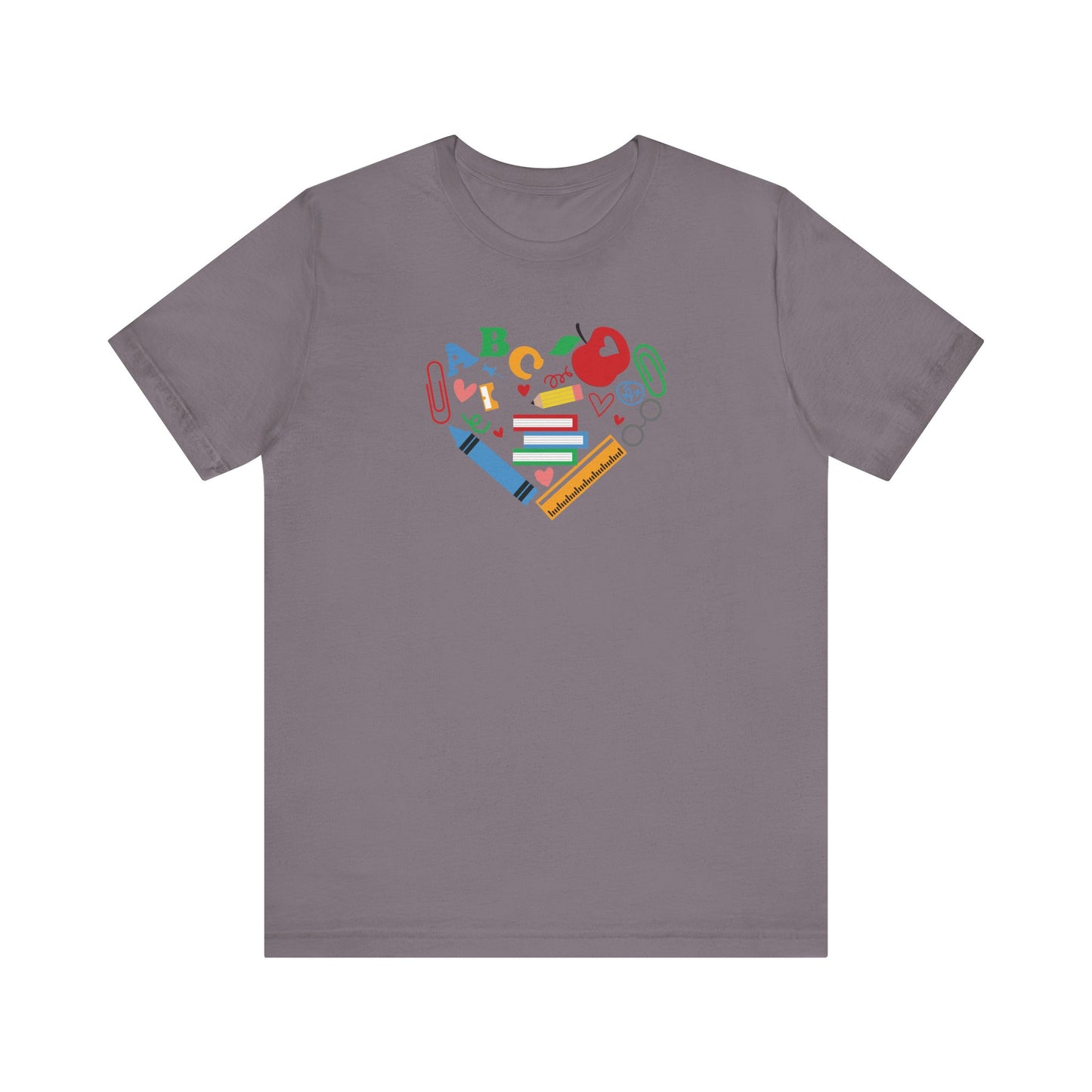 Creative Love Jersey Tee - Perfect for Teachers and Art Lovers