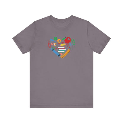 Creative Love Jersey Tee - Perfect for Teachers and Art Lovers