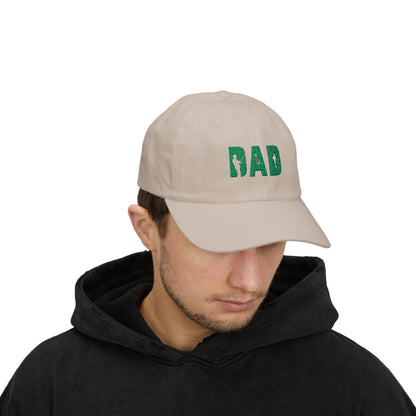 Fishing Dad Cap - Stylish White Hat for Fathers Who Love Fishing