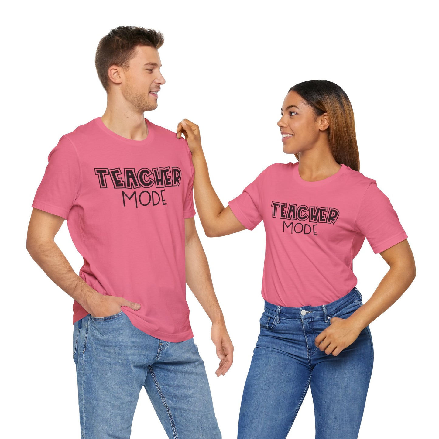 Teacher Mode Unisex Jersey Tee - Perfect Gift for Educators