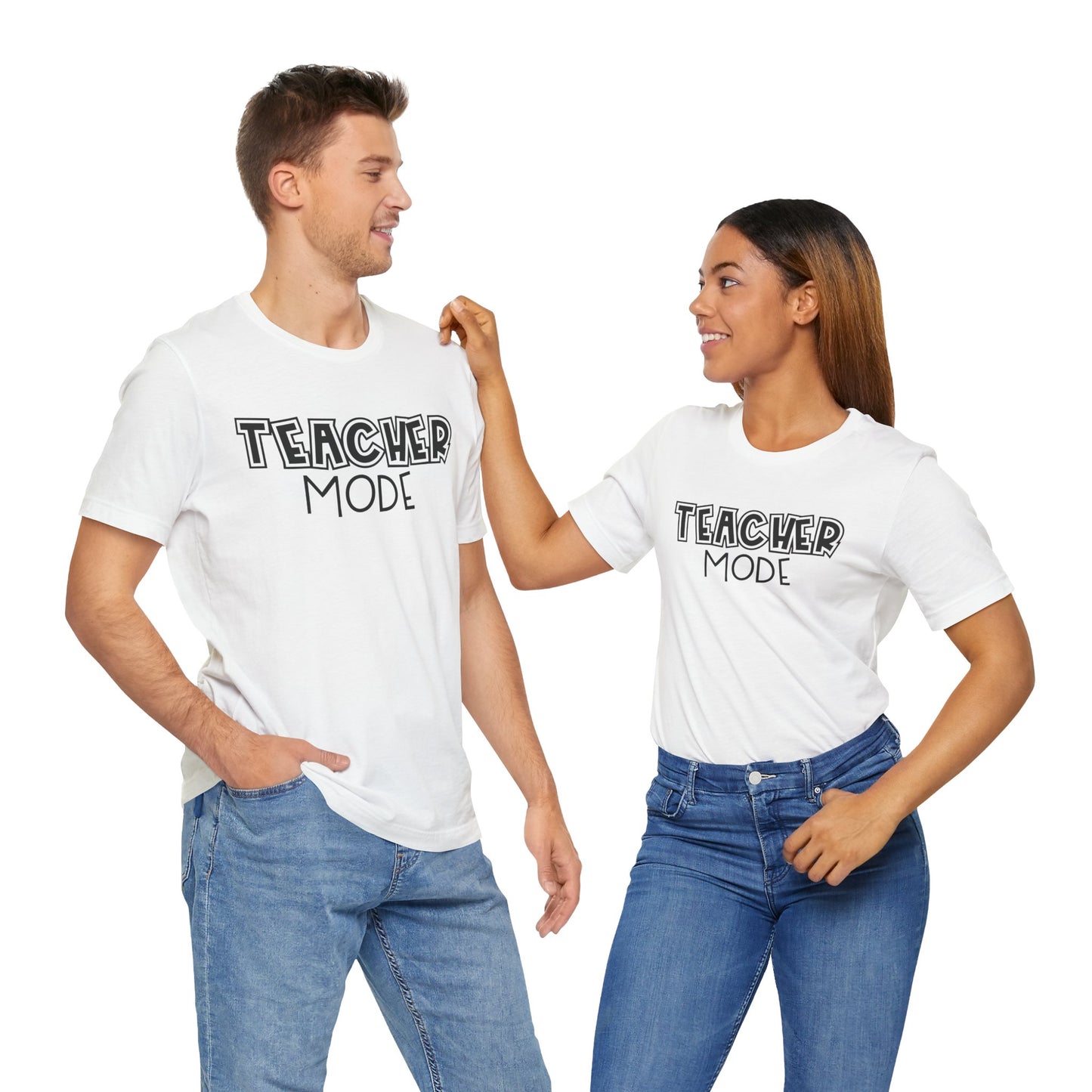 Teacher Mode Unisex Jersey Tee - Perfect Gift for Educators