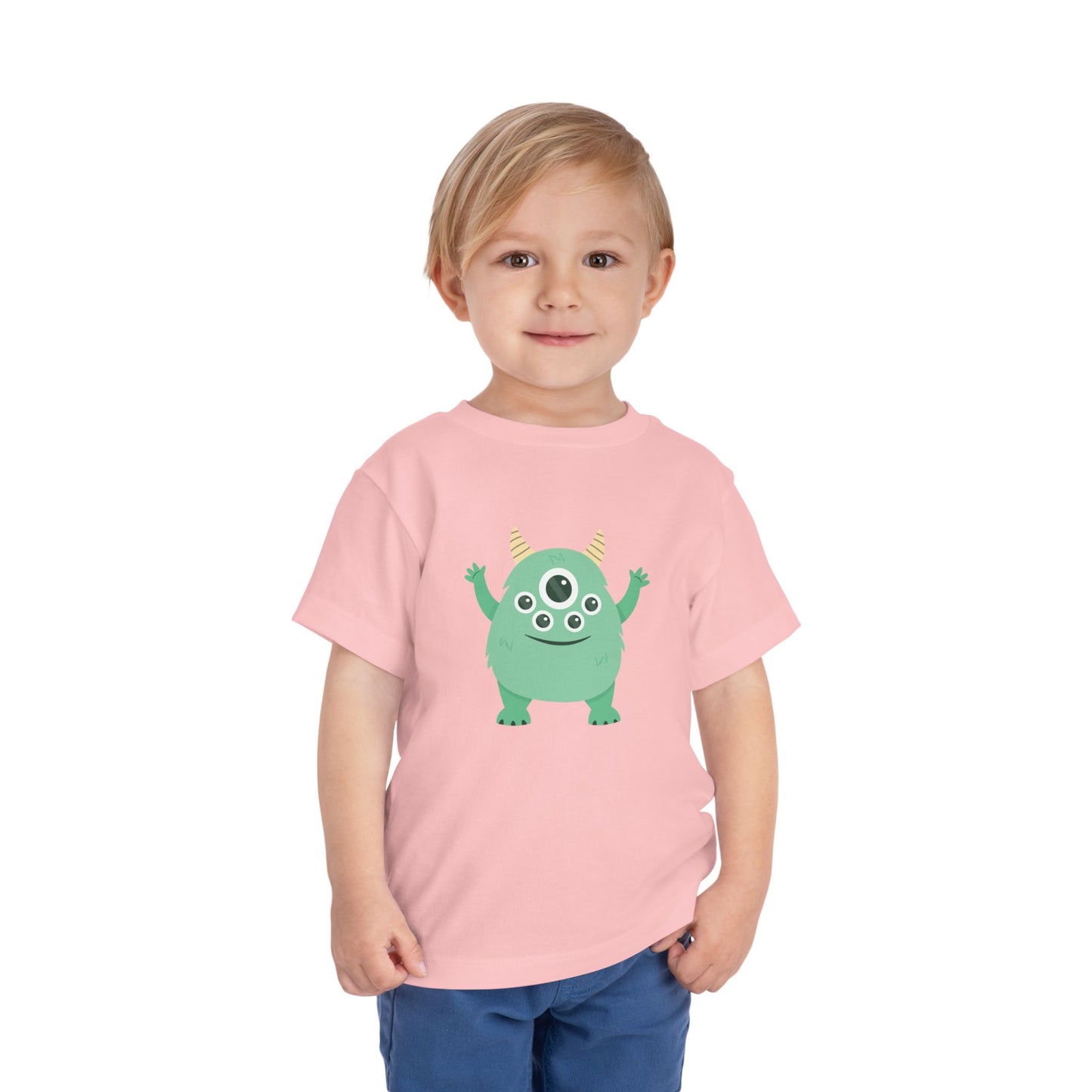 Cute Monster Toddler Tee – Fun Short Sleeve Shirt for Kids