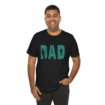 Fishing Dad Jersey Tee - Perfect Gift for Father's Day and Outdoor Lovers