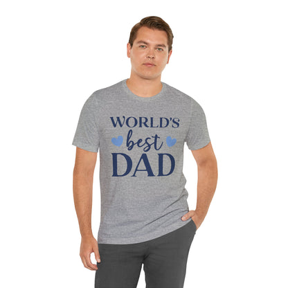 World's Best Dad Tee - Perfect Gift for Father's Day
