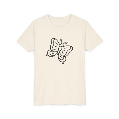 Youth Butterfly Graphic Tee - Fun & Whimsical Kids Shirt