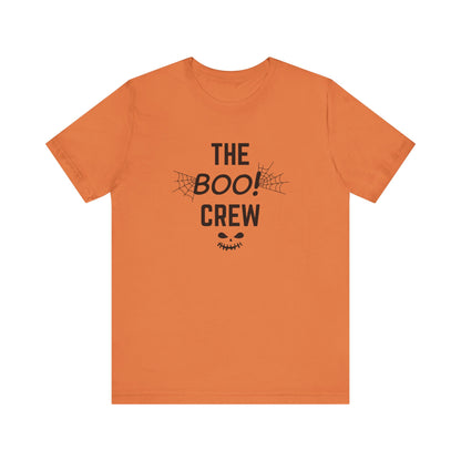 Halloween Tee - The Boo Crew, Perfect for Halloween Parties, Family Gatherings, Costume Events, Spooky Season, Fall Celebrations
