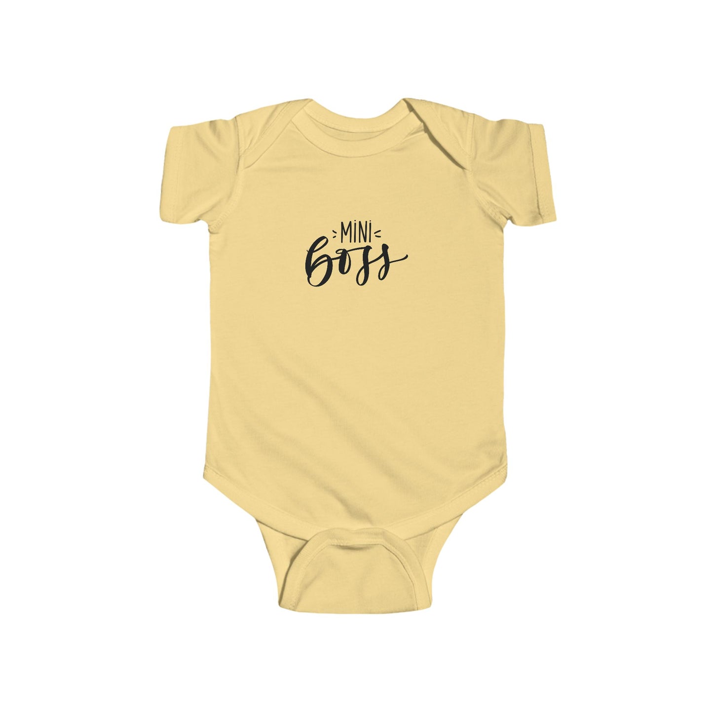 Mini Boss Infant Bodysuit - Cute Baby Outfit for Newborns and Toddlers