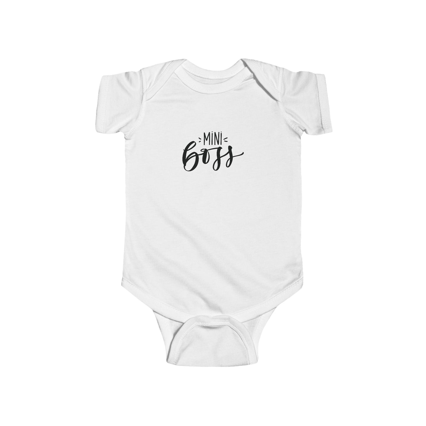 Mini Boss Infant Bodysuit - Cute Baby Outfit for Newborns and Toddlers