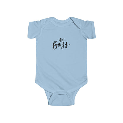 Mini Boss Infant Bodysuit - Cute Baby Outfit for Newborns and Toddlers