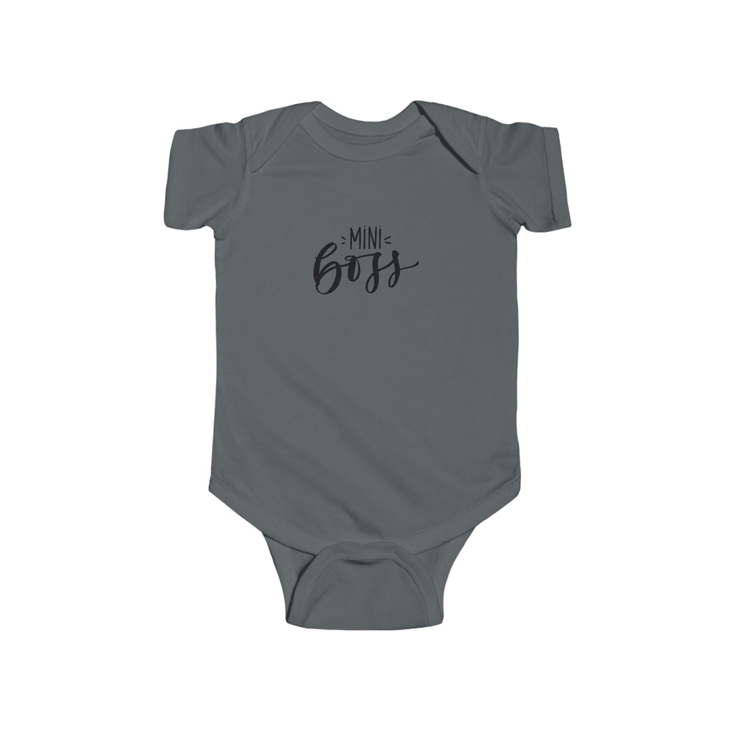 Mini Boss Infant Bodysuit - Cute Baby Outfit for Newborns and Toddlers
