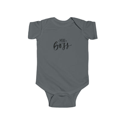 Mini Boss Infant Bodysuit - Cute Baby Outfit for Newborns and Toddlers