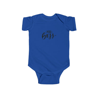 Mini Boss Infant Bodysuit - Cute Baby Outfit for Newborns and Toddlers