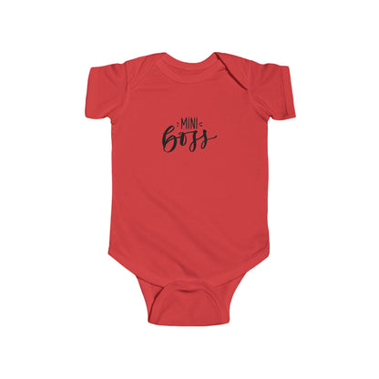 Mini Boss Infant Bodysuit - Cute Baby Outfit for Newborns and Toddlers