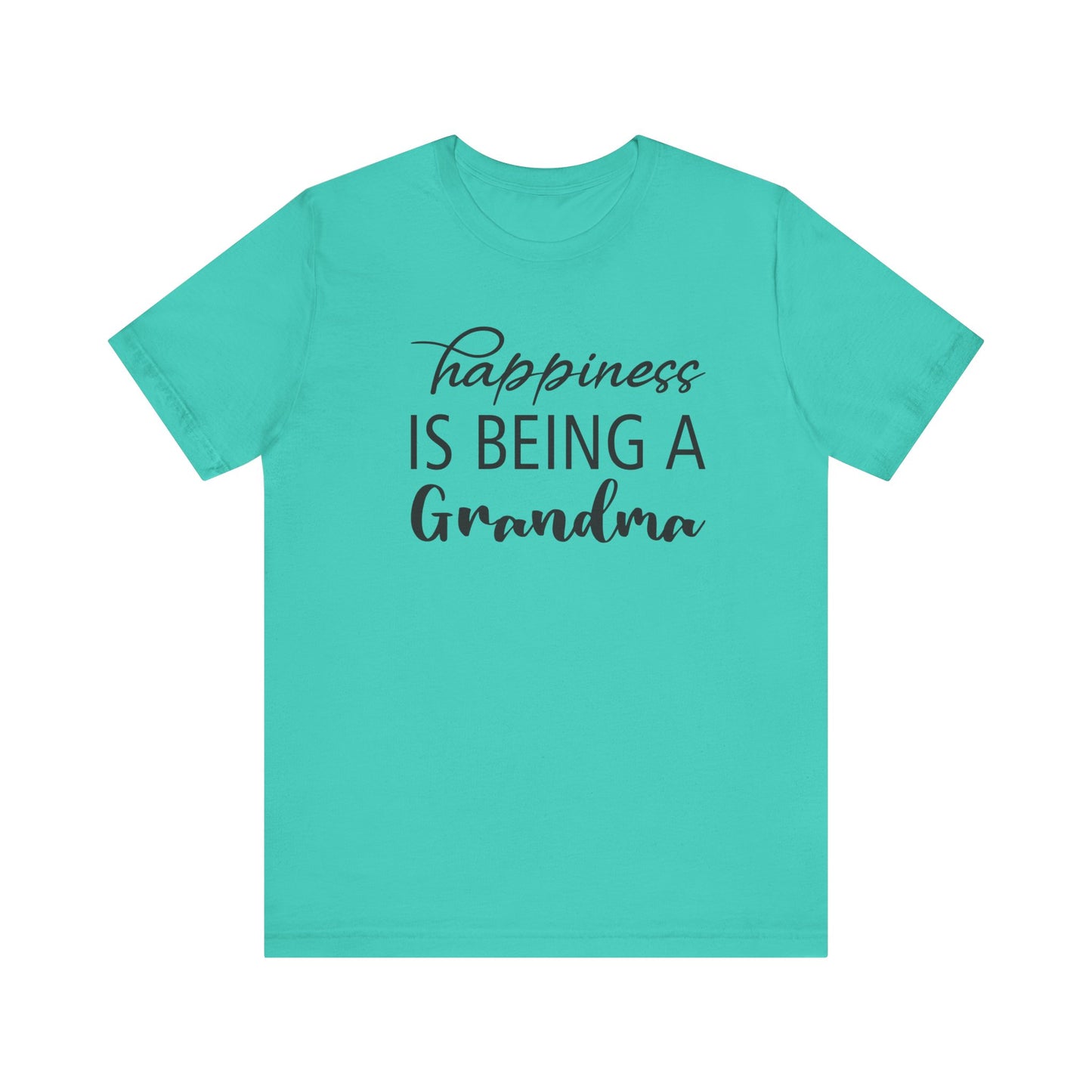 Happiness is Being a Grandma T-Shirt |Jersey Tee