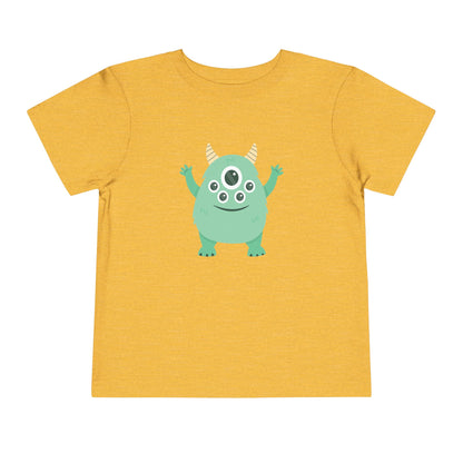 Cute Monster Toddler Tee – Fun Short Sleeve Shirt for Kids