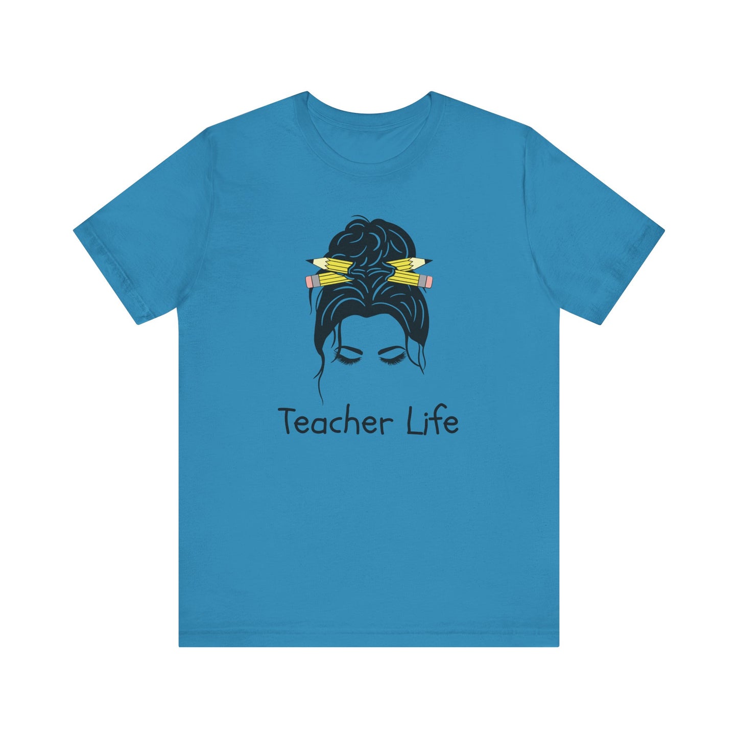 Teacher Life Jersey Tee - Comfortable and Stylish Gift for Educators