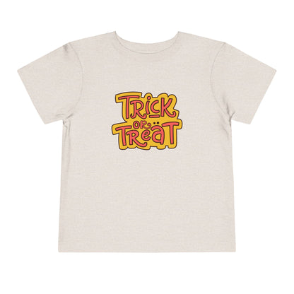 Toddler Halloween Tee, Trick or Treat Shirt, Kids Halloween Outfit, Toddler Short Sleeve Top, Fall Festivity Shirt, Costume Alternative