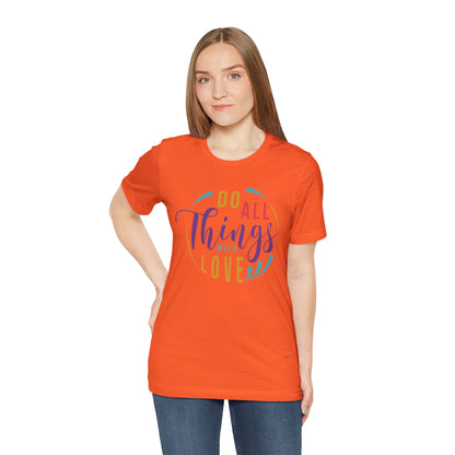 Inspirational Love Quote Tee - Jersey Short Sleeve T-Shirt