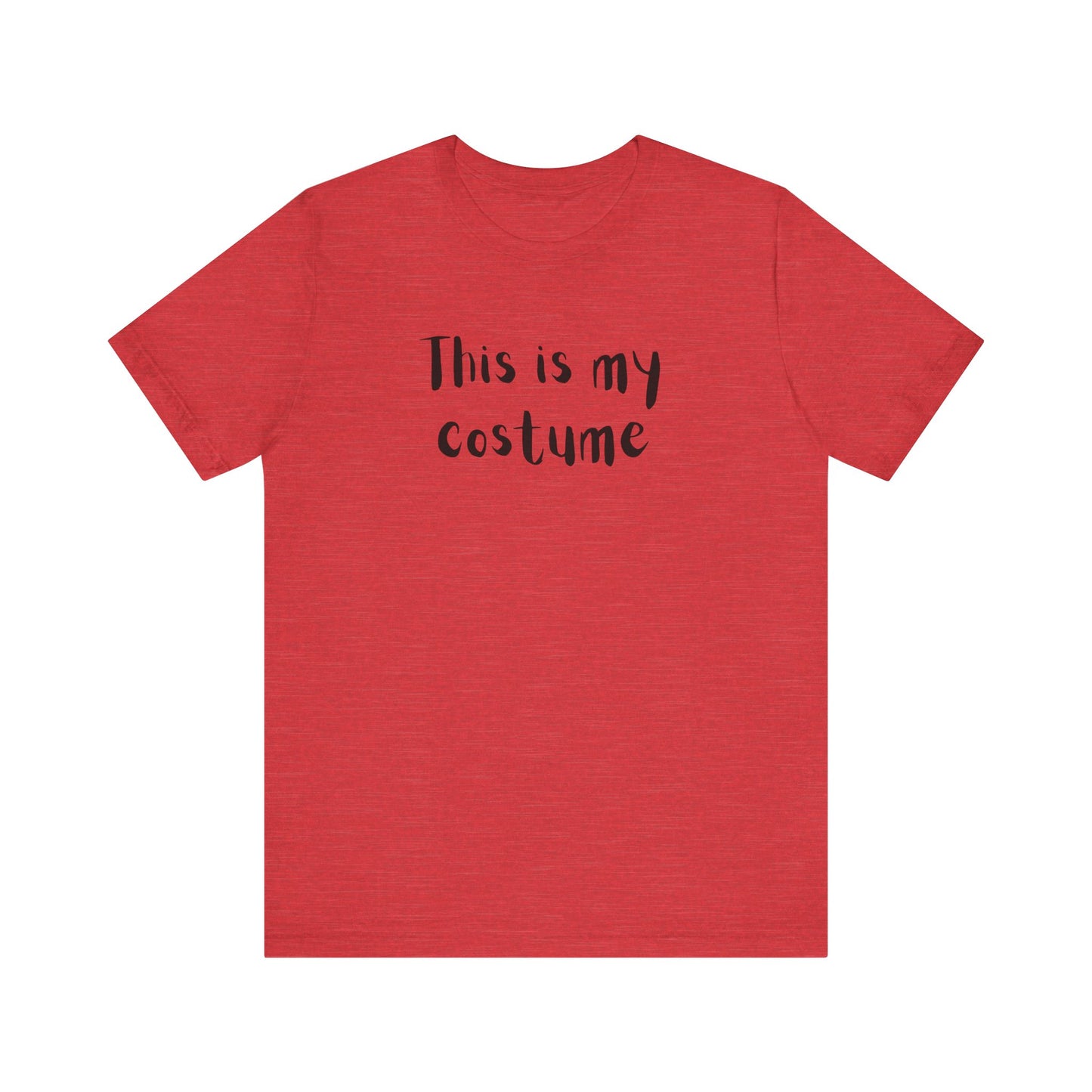 Halloween Costume Tee, Funny Halloween Shirt, Short Sleeve Tee, Spooky Season Apparel, Casual Costume Top, Festive Gift Idea