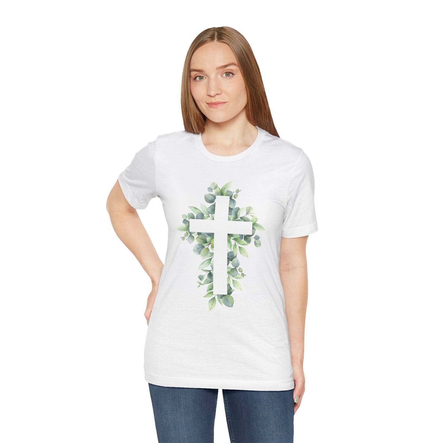 Cross with Leaves T-Shirt