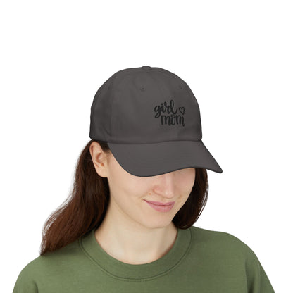 Girl Mom Classic Dad Cap - Trendy Adjustable Hat for Stylish Moms