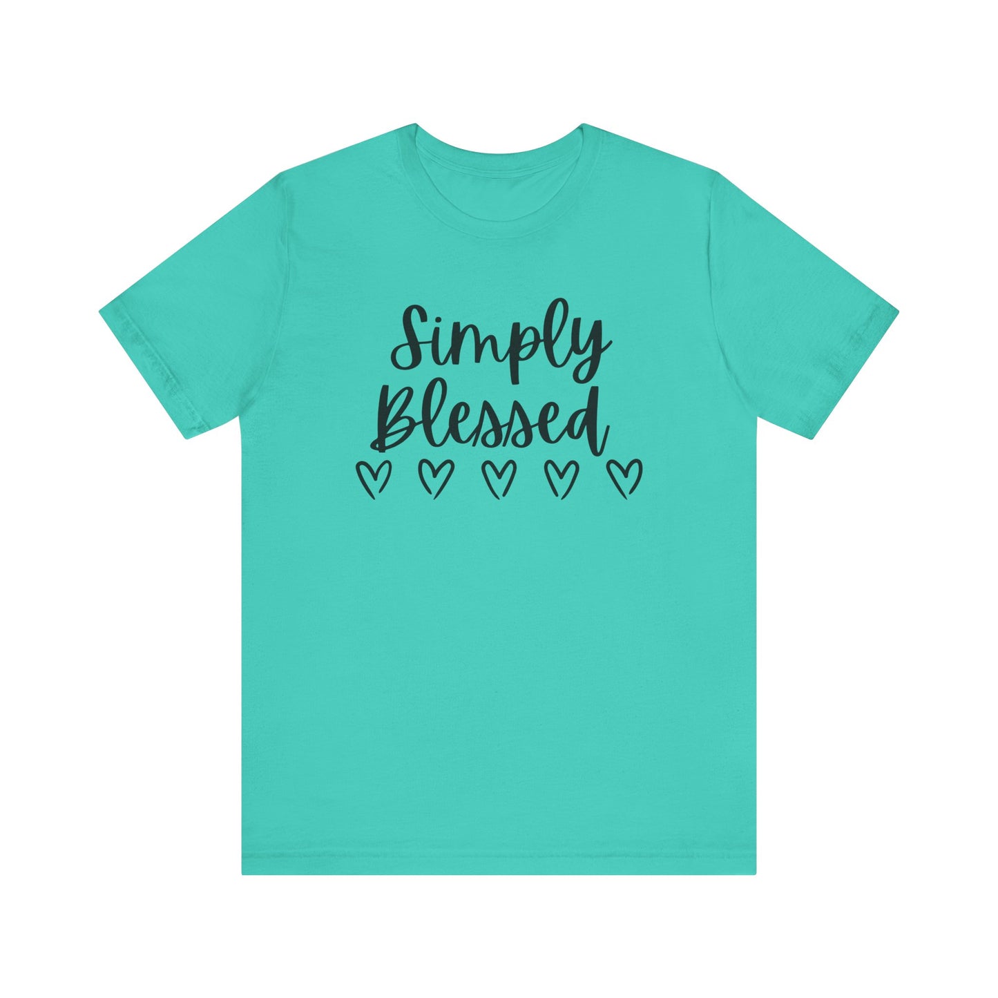 Simply Blessed T-Shirt - Soft Short Sleeve Tee for Everyday Wear