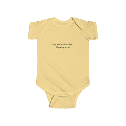 Cool Nana Infant Bodysuit - Cute Baby Onesie for Grandparents