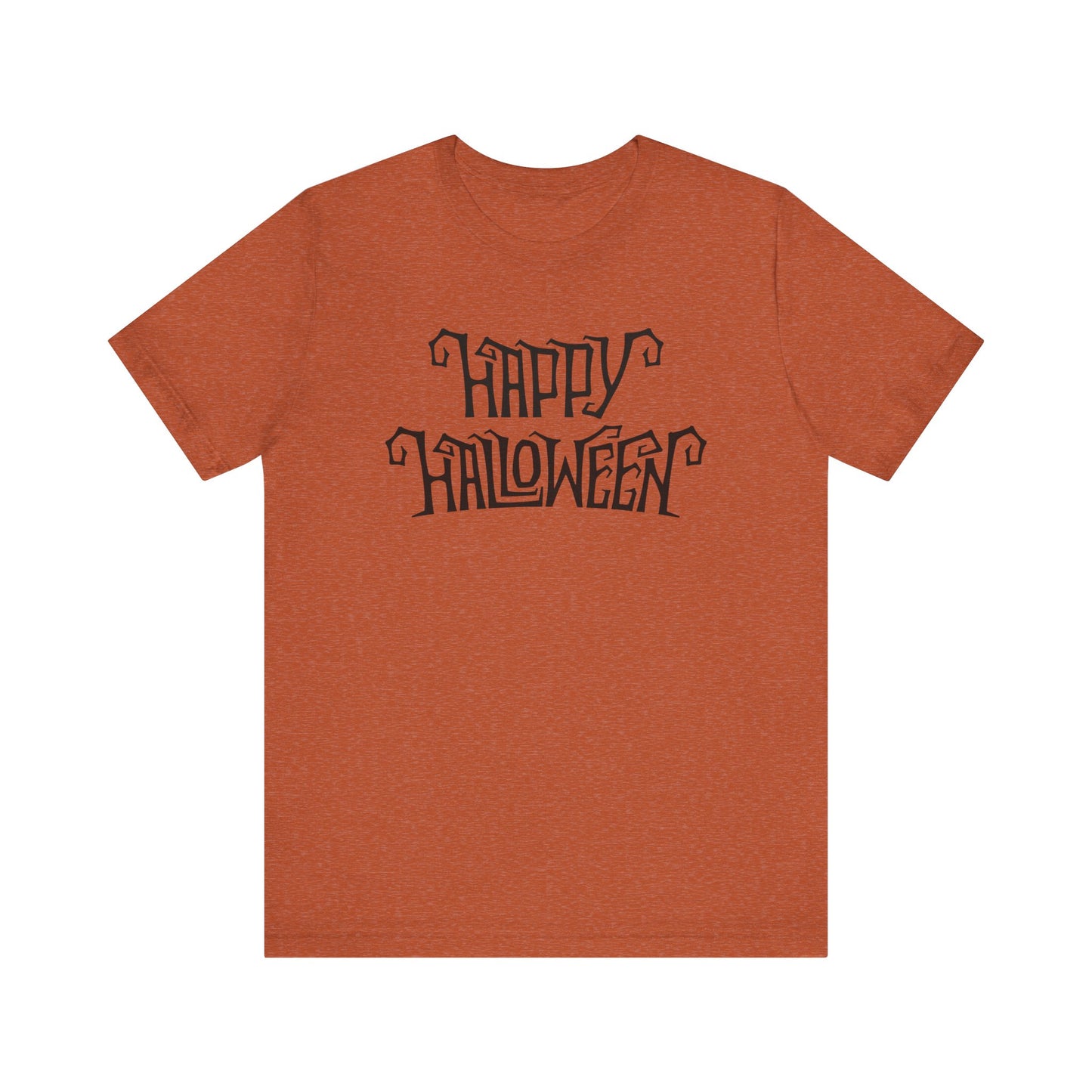Happy Halloween Tee, Spooky Graphic Shirt, Festive Fall Apparel, Halloween Costume Top, Halloween Party Wear